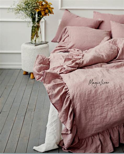 Add a Touch of Whimsy to Your Bedroom with a Linen Duvet Cover